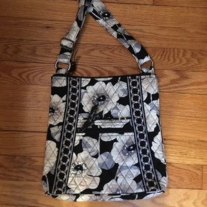 Vera Bradley Black Multi (Retired Camellia Print)